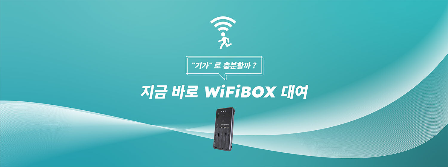 지금 바로 WiFiBOX 대여